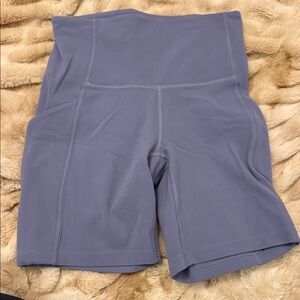 Aritzia | TNA High-Waisted Blue Shorts